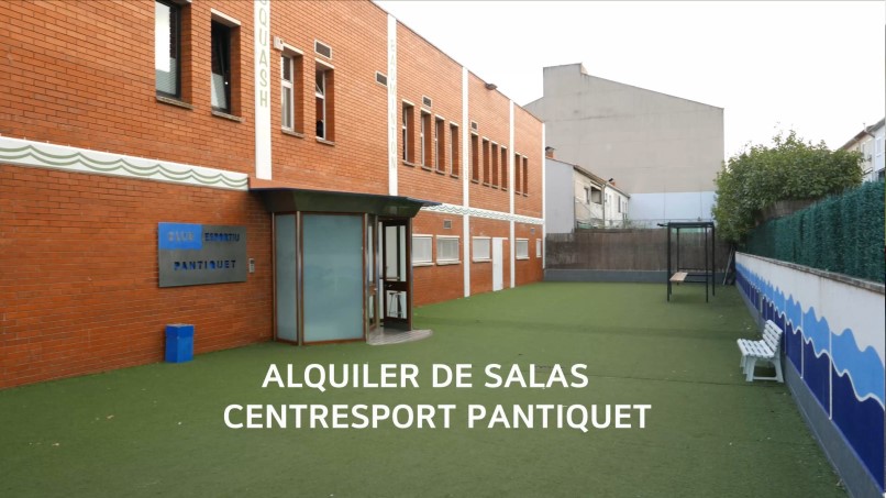 Salas deporte alquilar cerca Hospitalet en Mollet Vallès Centresport Pantiquet